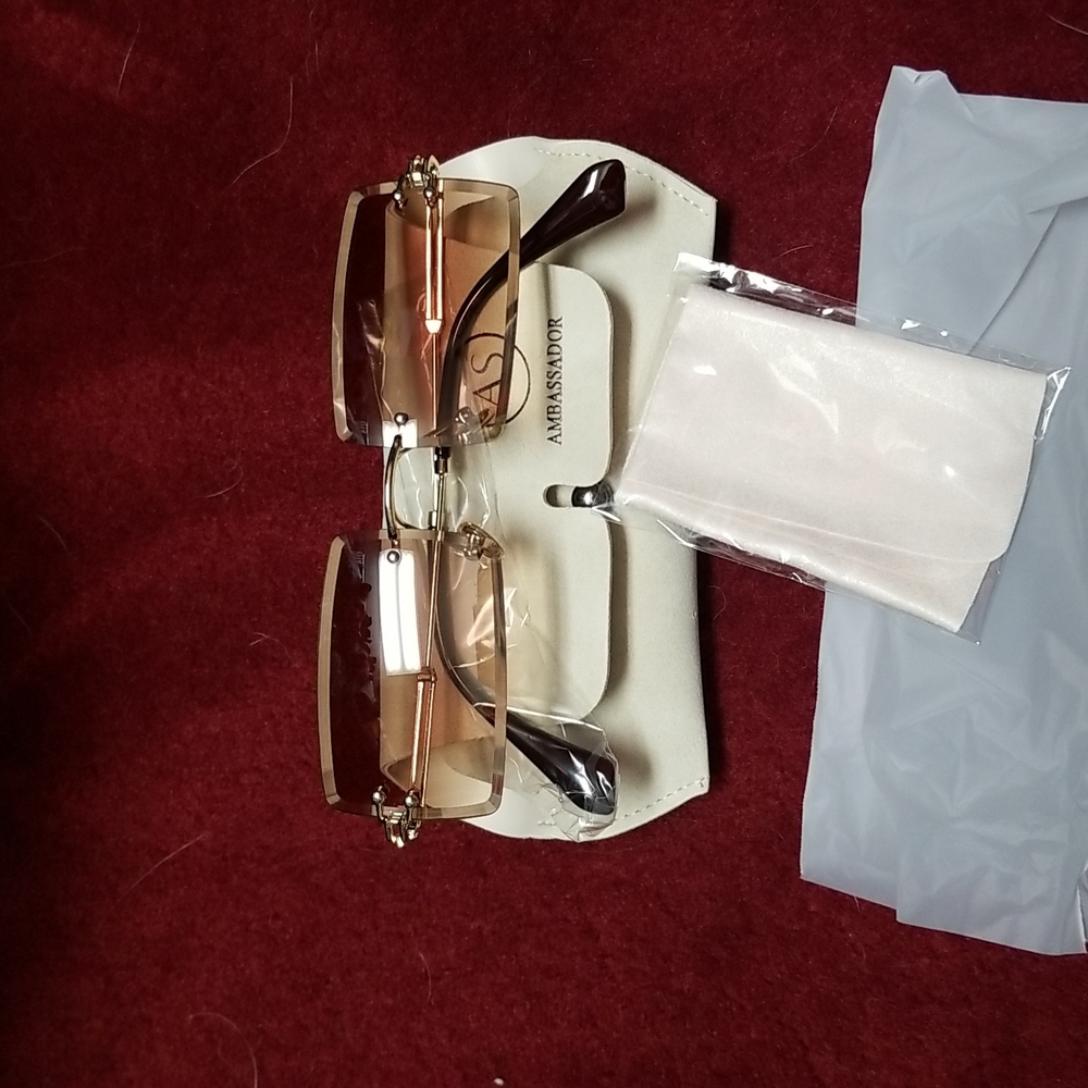 🔮 NWT Ambassador Sunglasses - Light Brown Cora Collection